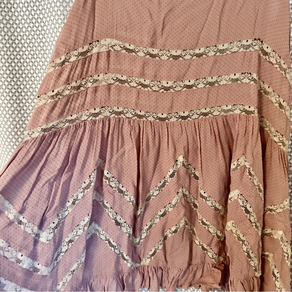 Intimately Free People Voile & Lace Trapeze Slip Dress - Picture 4 of 7